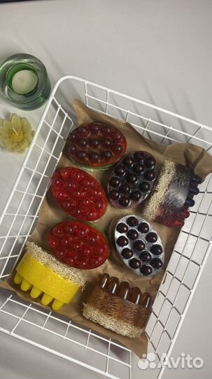 Массажное мыло с люфой