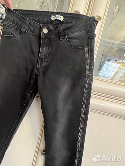 Джинсы для девочки 164