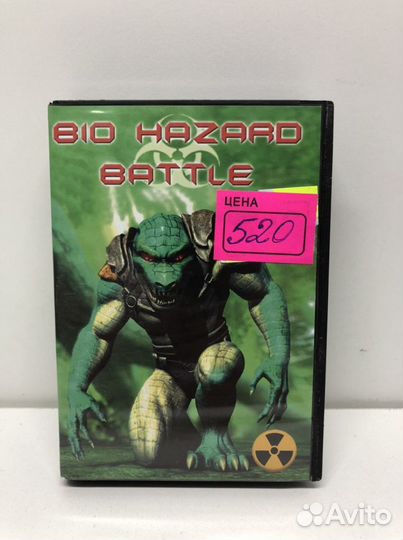 Картридж Biohazard battle для Sega