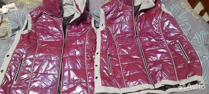 Жилетка женская, рубашка, перчатки