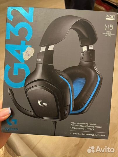 Наушники logitech g432