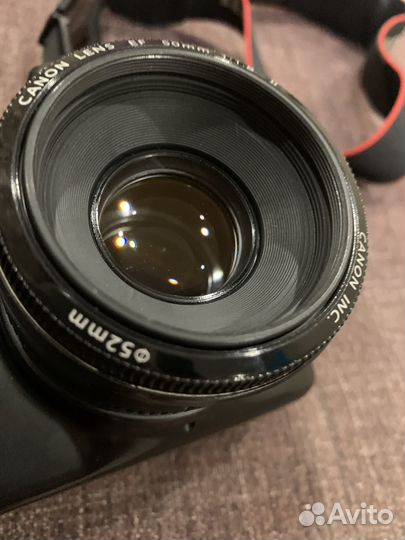 Canon EOS 1100D + объектив canon EF 50mm f/1.8 II