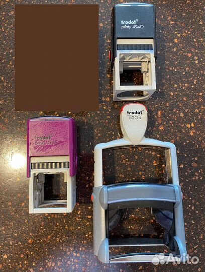 Оснастки 3 шт. для печати