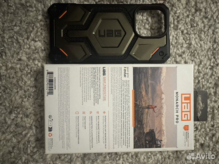 Чехол UAG Monarch pro для iPhone 15 pro max