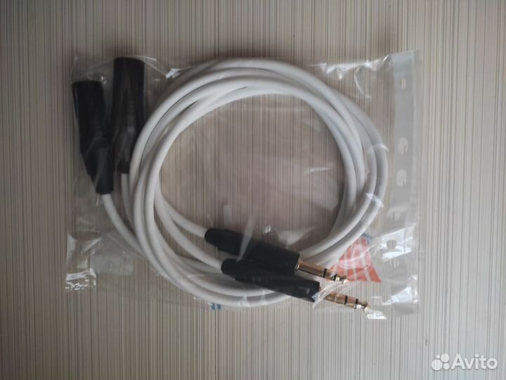 Балансные мониторные Jack TRS-XLR Canare (Japan)