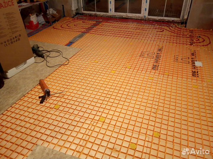 Маты плиты для теплого водяного пола