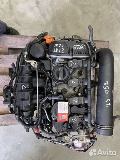 Двигатель CAW Volkswagen Tiguan в сборе