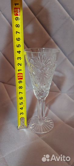 Фужер, бокал, рюмка хрусталь СССР