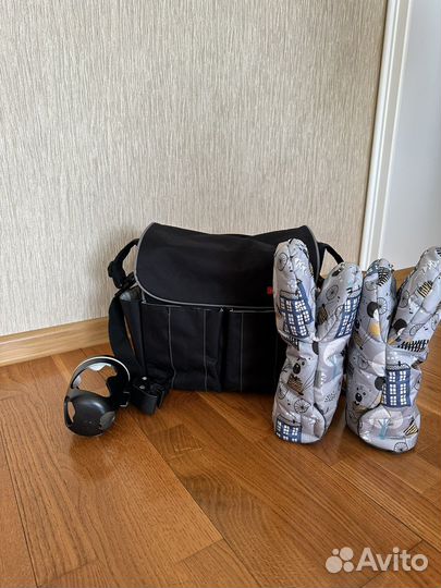 Варежки для коляски сумка подстаканник