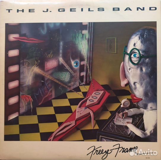 LP - The J. Geils Band - Freeze-Frame /US/ - 1981