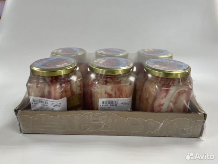 Краб Камчатский в собственном соку, стекло 400гр