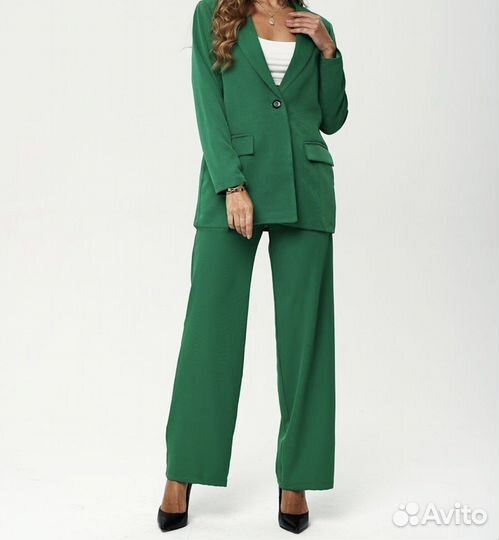 Брючный костюм женский летний 56