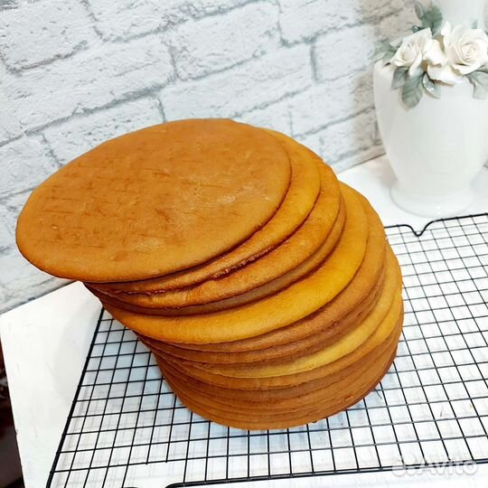 Медовые коржи и коржи для наполеона