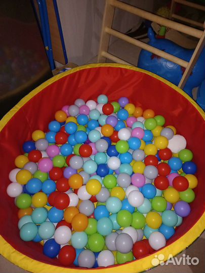 Сухой бассейн с шариками бу