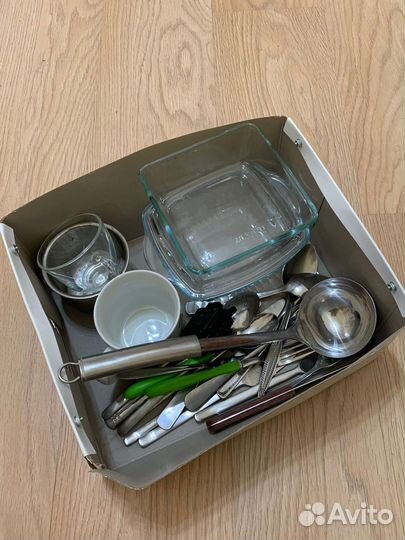 Тарелки + вилки + ложки