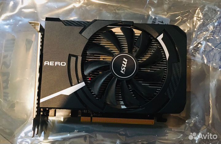 Продам видеокарту MSI Radeon RX 560 aero ITX 4GB