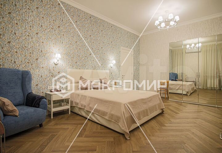 3-к. квартира, 103 м², 2/6 эт.