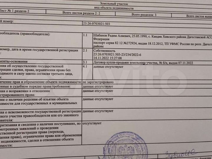 Участок 18,8 сот. (ИЖС)