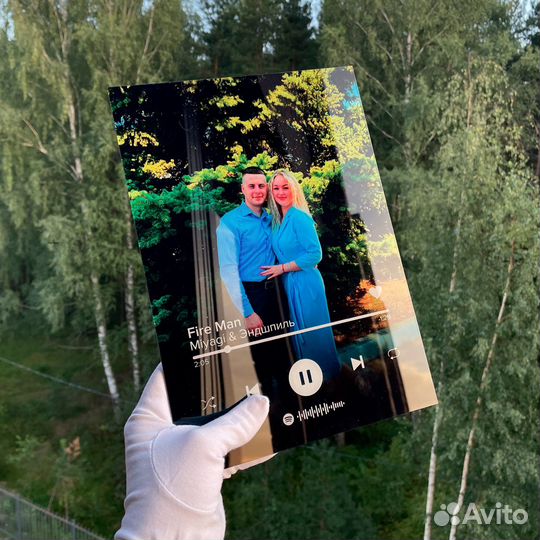 Фоторамка с треком