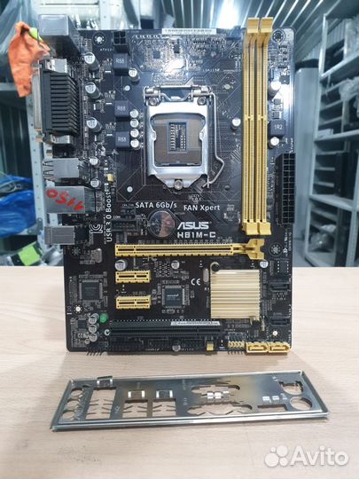 Материнская плата asus H81M-C LGA 1150
