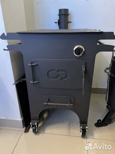 Печь для казана 4 мм на казан 12-50 литров