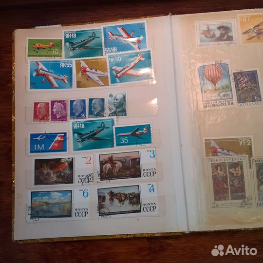 Альбом с почтовыми марками