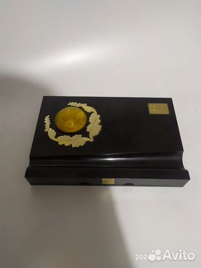 Шкатулка СССР органайзер карболит