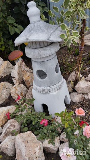 Японский фонарик в сад,садовая скульптура 90 см