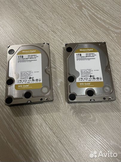 Жесткий диск WD gold 1 Tb