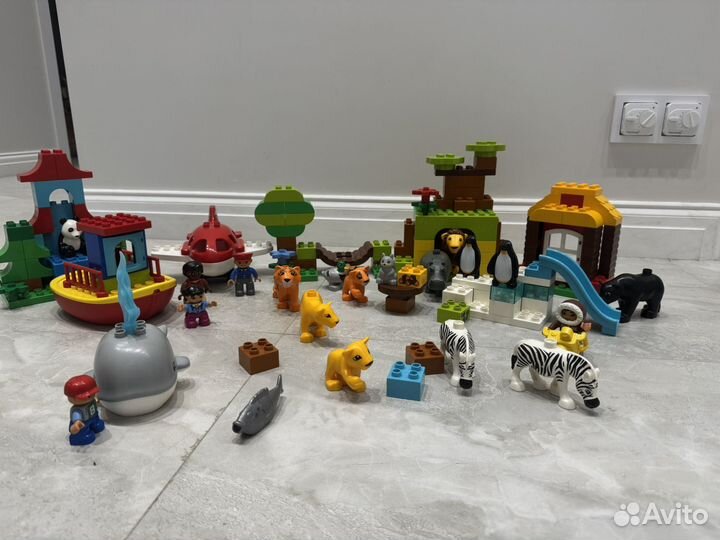 Lego duplo вокруг света