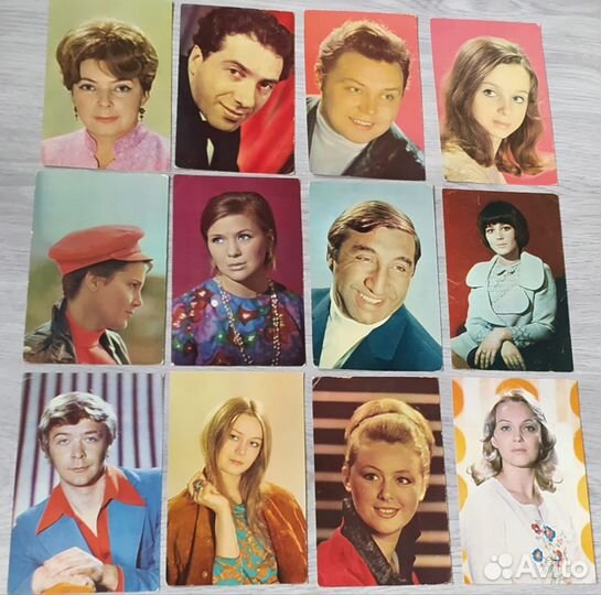 Открытки коллекционные винтаж СССР