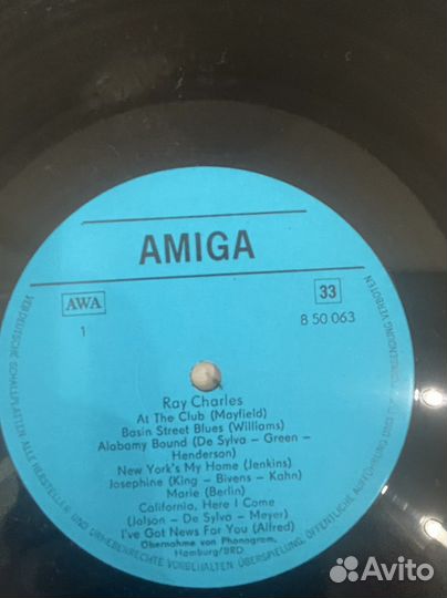 Виниловая пластинка Ray Charles 1978