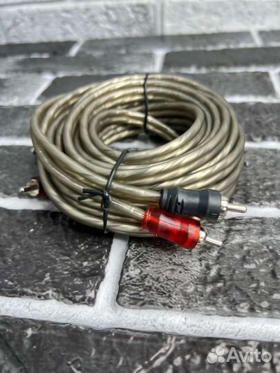 Межблочный кабель 2 rca 5метров