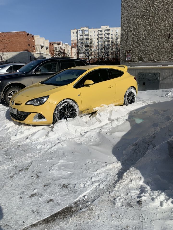 Opel Astra OPC: фото из отзыва