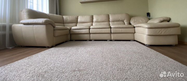 Диван из натуральной кожи 
