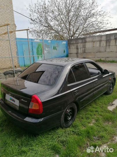 Hyundai Accent 1.5 МТ, 2005, 182 355 км