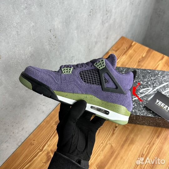 Кроссовки Air Jordan 4 wmns «Canyon Purple»