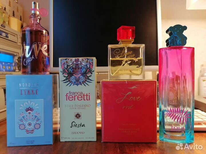 Женская парфюмерия в ассортименте