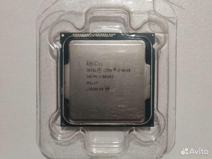 Процессор intel core i3 4160 3.6 ghz