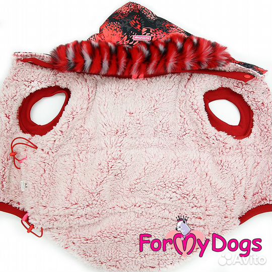 Новые куртки зима мал. дев. ForMyDogs С3 65 спина