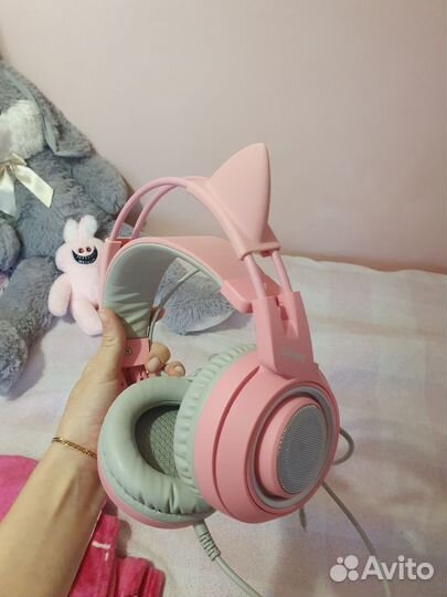 Игровые наушники с микрофоном