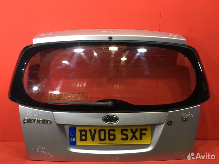 Дверь багажника Kia Picanto 1 хетчбэк G4HG 1.1L