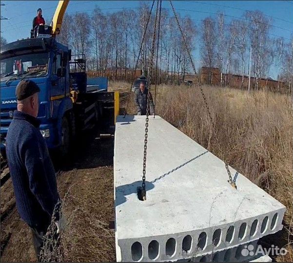 Плиты на дом с проушинами