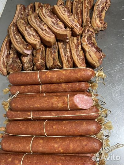 Домашняя колбаса, копчение