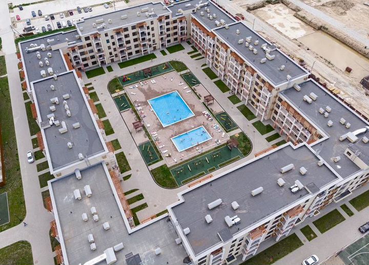 2-к. квартира, 56,3 м², 4/6 эт.