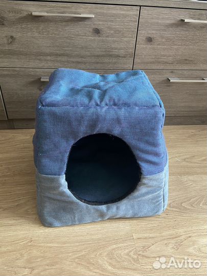 Домик для кошки теплый