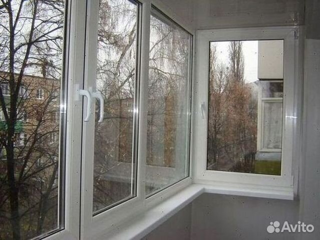 Пластиковый балкон под ключ