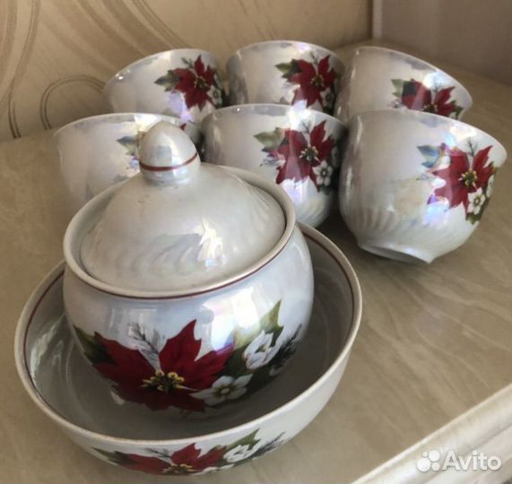 Чайный сервиз СССР Полтава