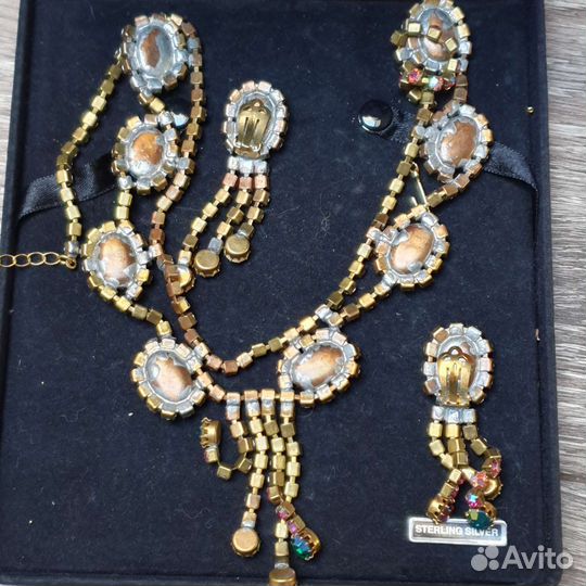 Колье винтаж США