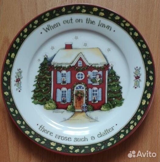 Блюдо фарфор Чехия 